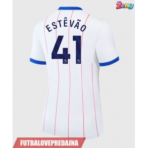 Lacne Ženy Futbalové dres Chelsea Estevao Willian #41 2026-27 Krátky Rukáv - Tretina